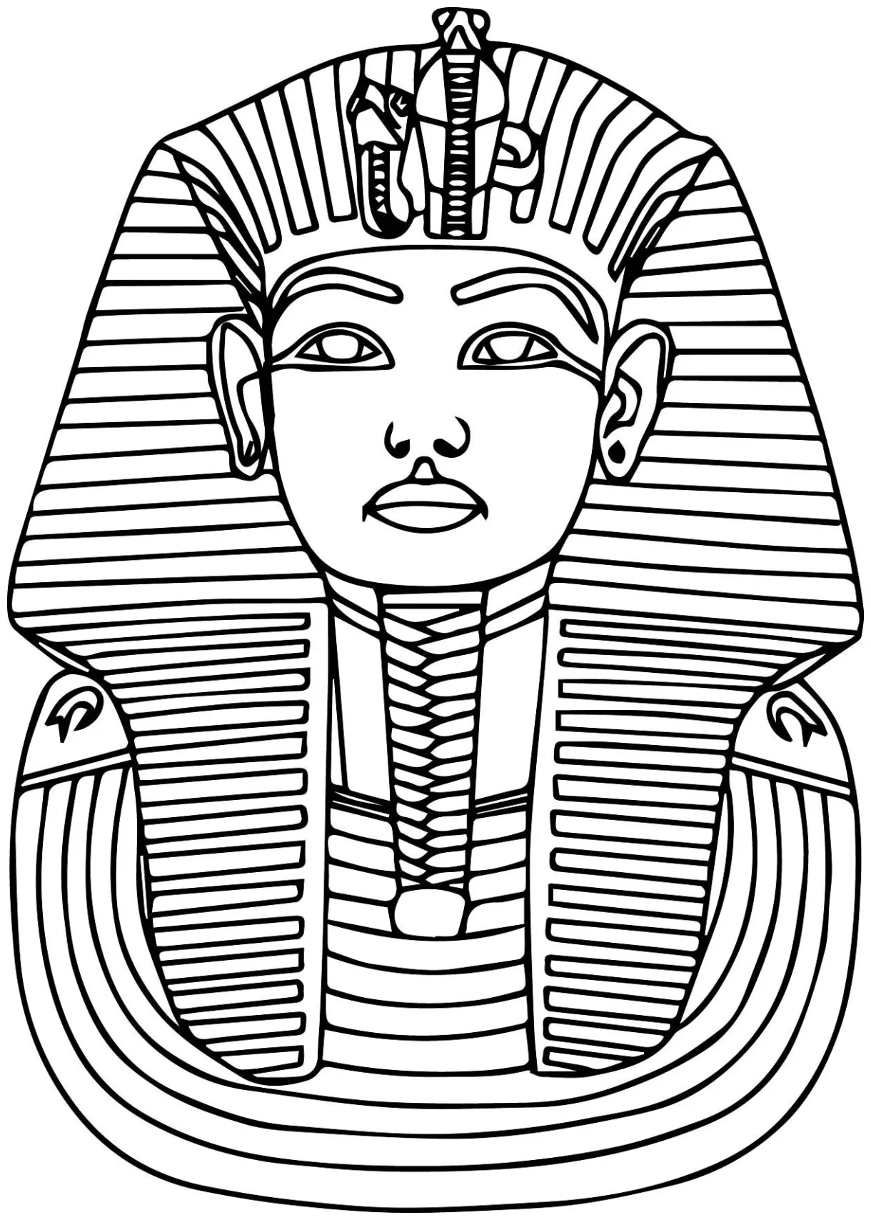 Egyptian pharaoh drawing at getdrawings