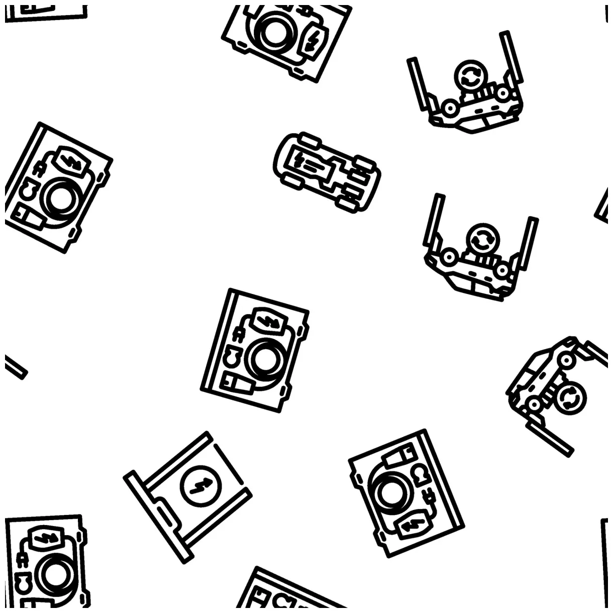 Electric car charging seamless pattern vector 32518277 vector art at