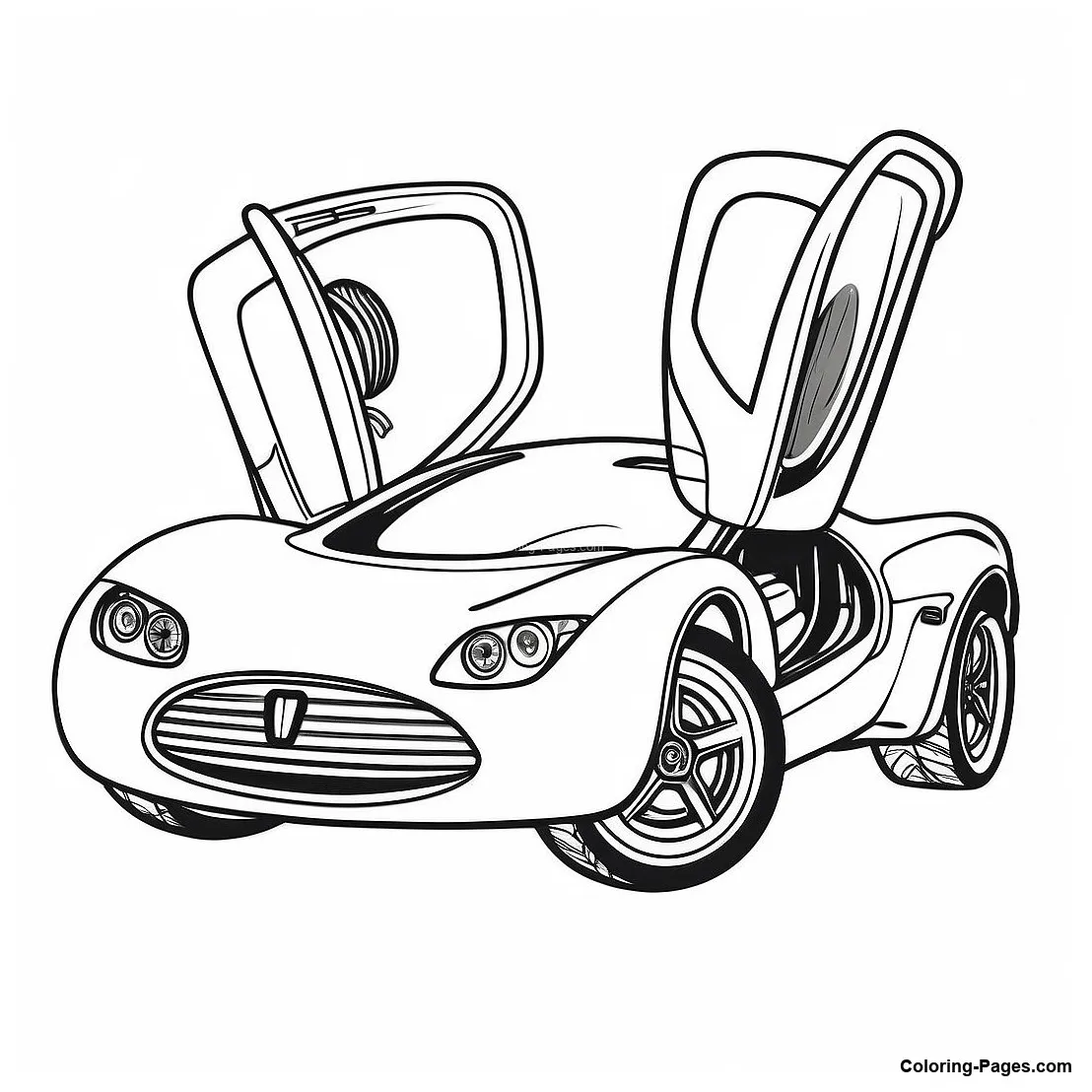 Sleek coloring-pages