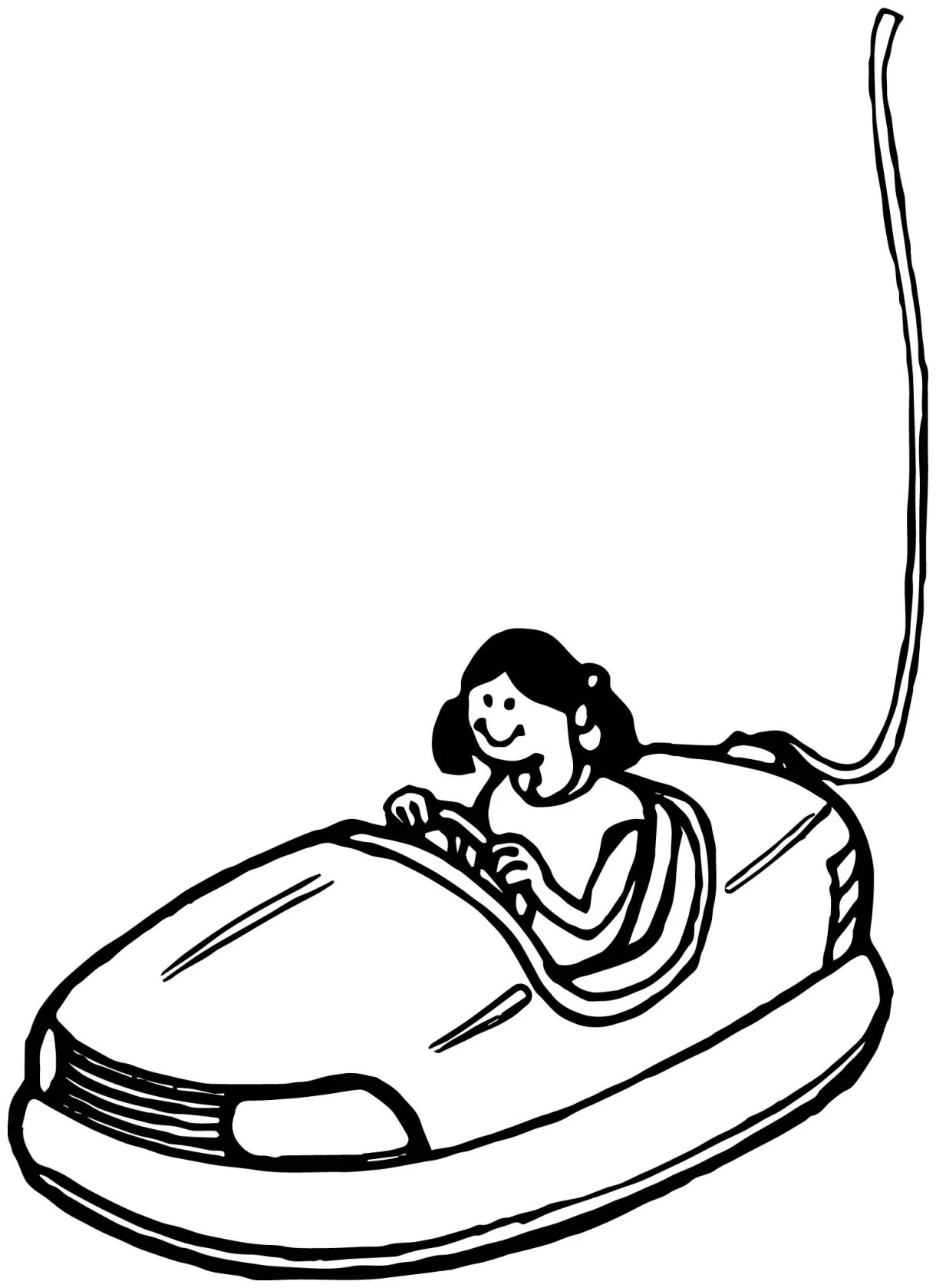 Electric toy car coloring page wecoloringpage
