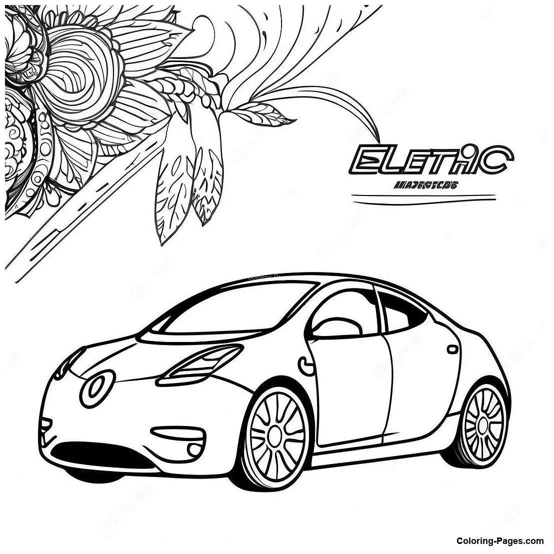 Sleek coloring-pages