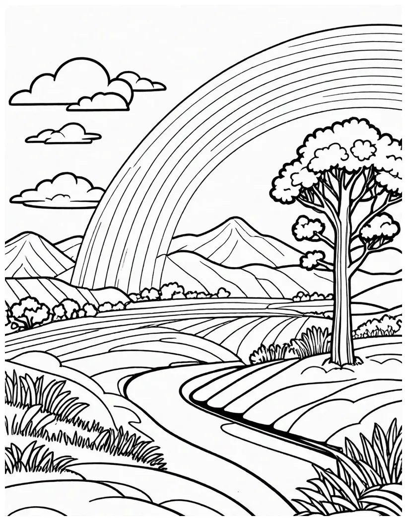 Elephant spraying water over summer garden friends coloring page colorjoy printable coloring page