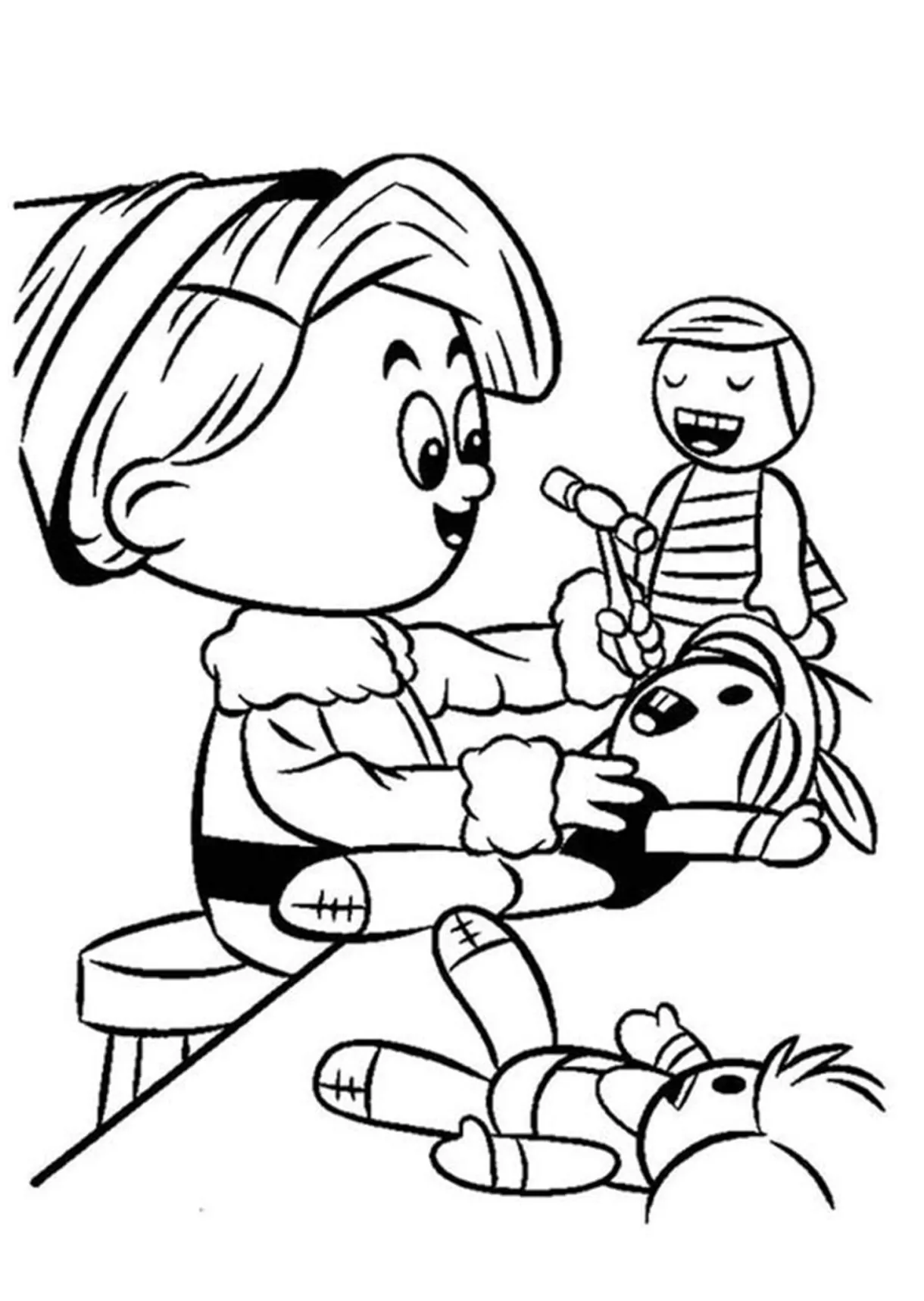 Free & easy to print elf coloring pages tulamama