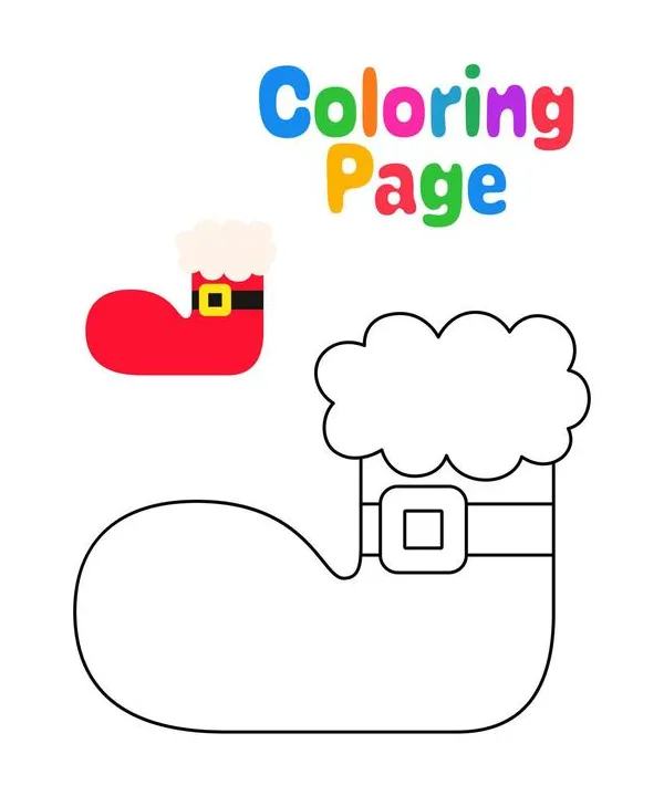 Elf coloring page vector art, icons, and graphics for