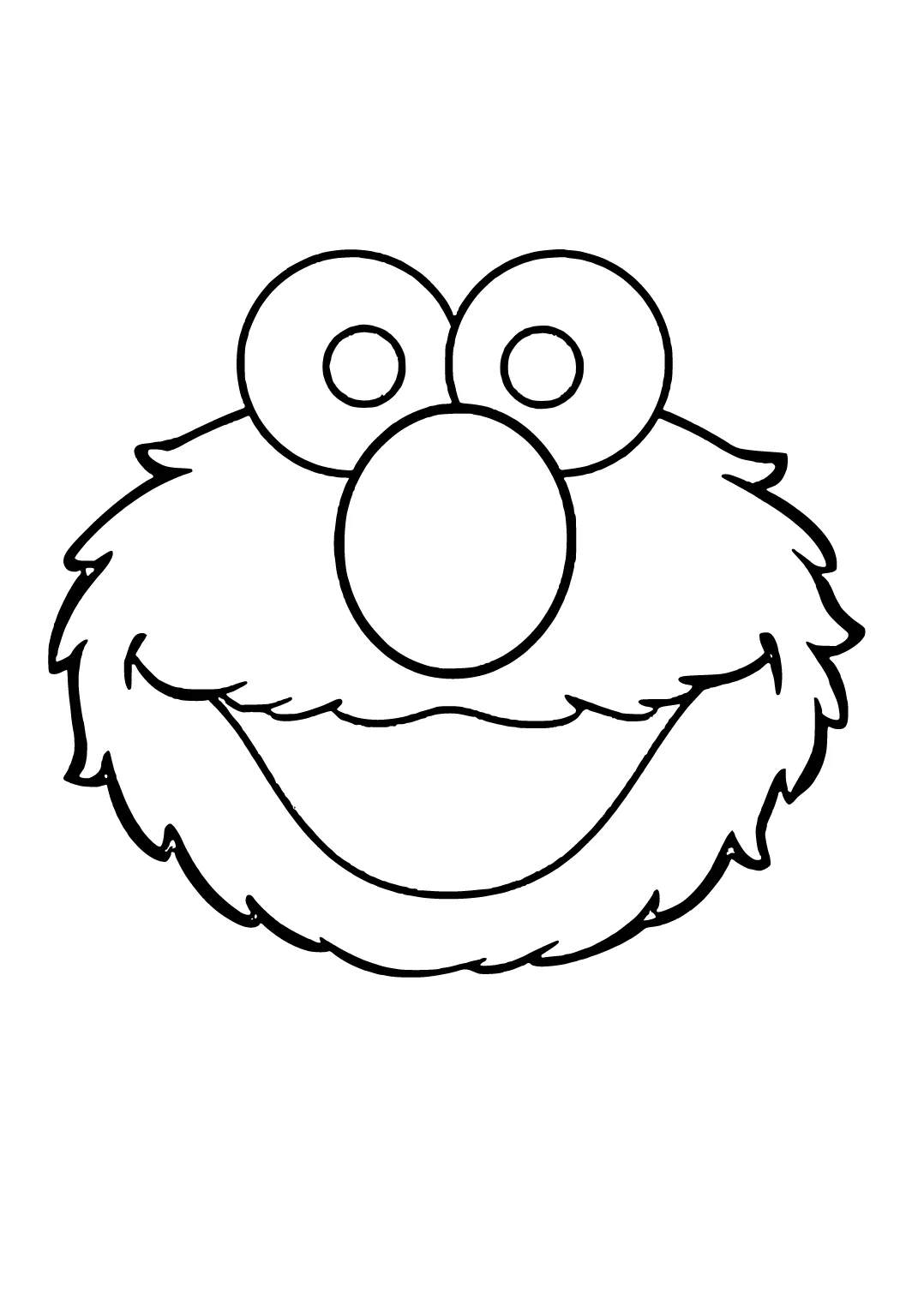 Elmo christmas coloring pages