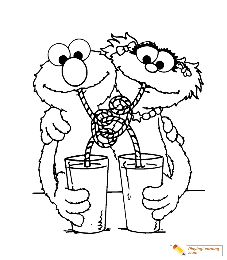 Elmo coloring page 22 free elmo coloring page