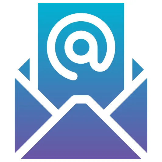 Email Generic Flat Gradient icon