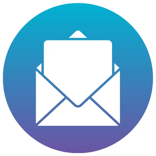 Email Generic gradient fill icon