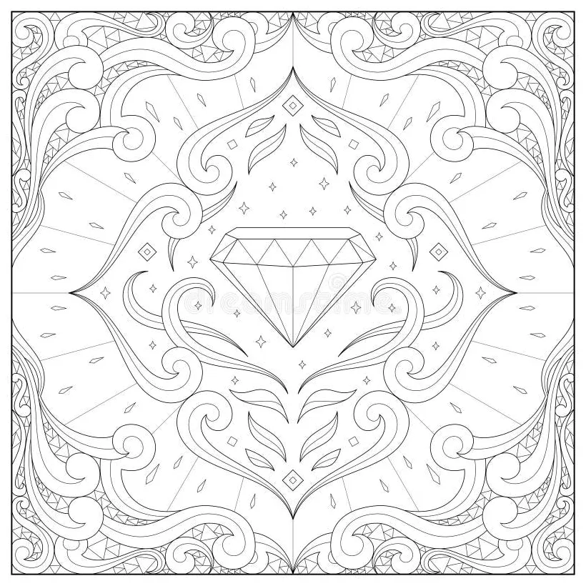 Emerald stone coloring pages coloring pages