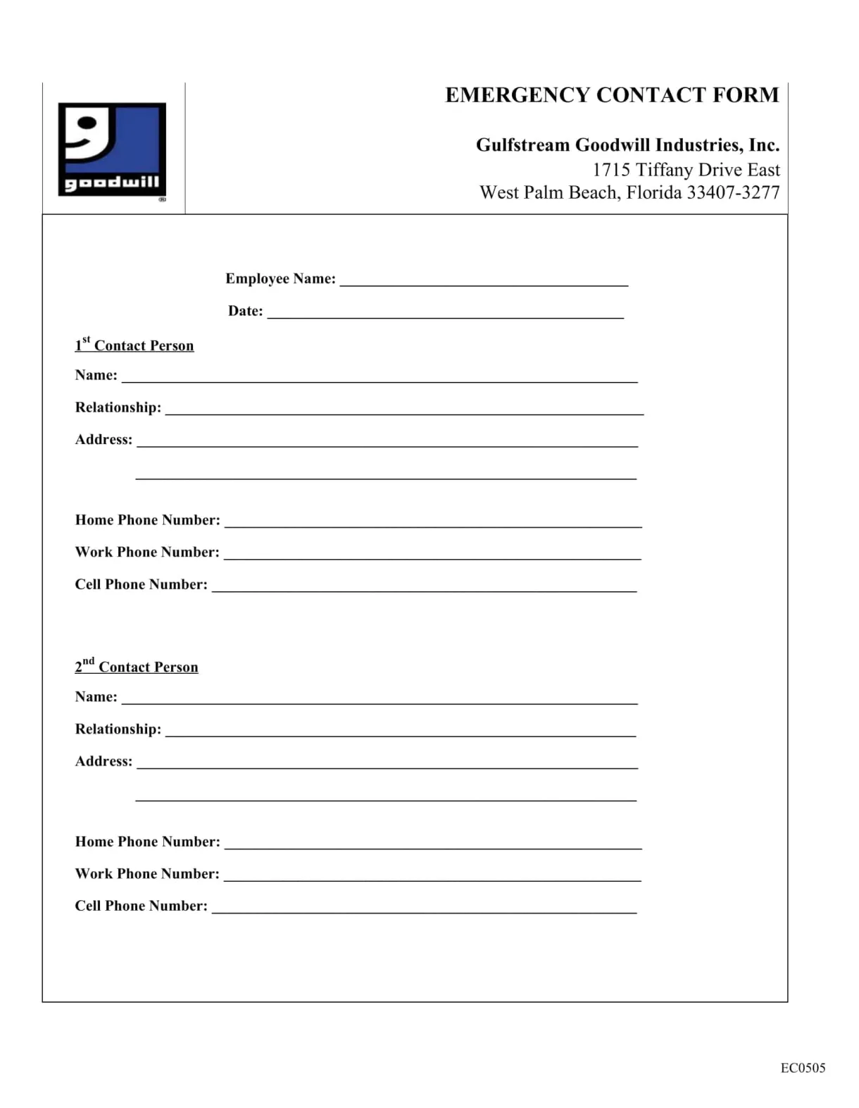 Free printable templates [for employees] pdf & word