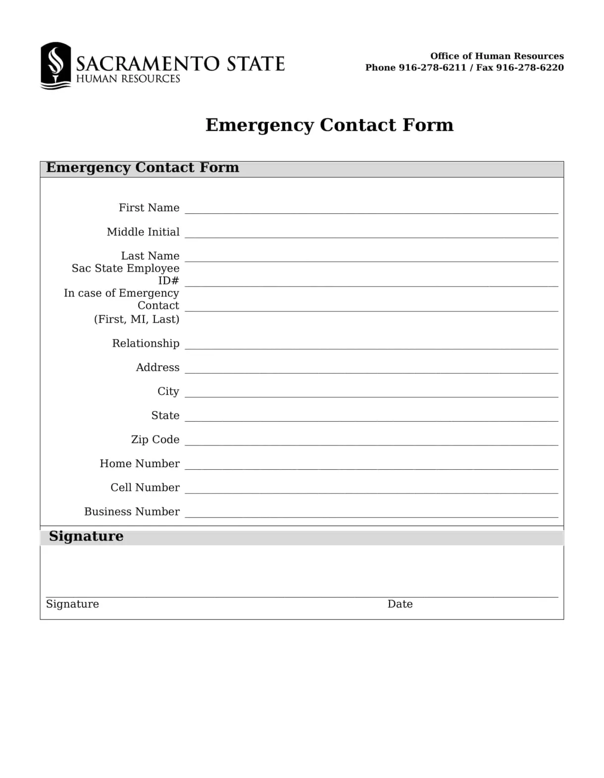 Free printable templates [for employees] pdf & word
