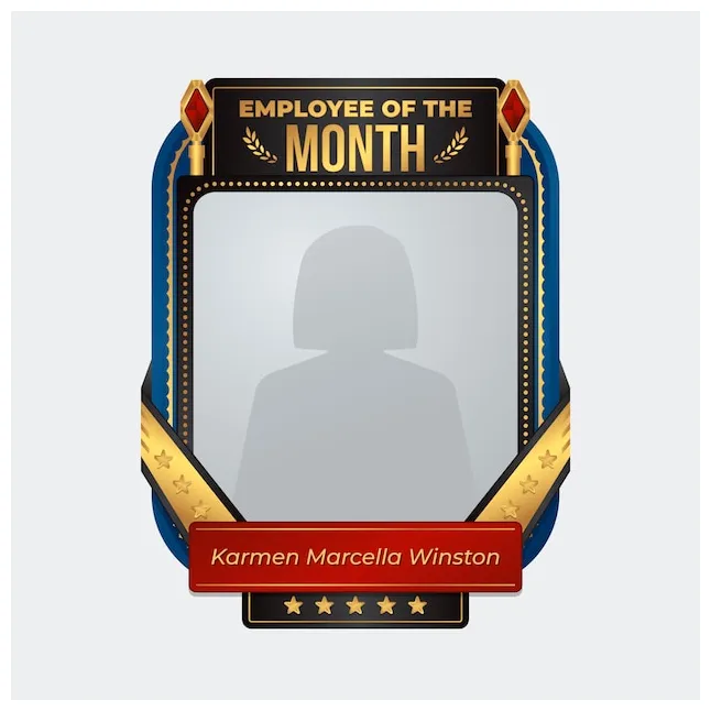 Employee Of The Month Template Images - Free Download on Freepik