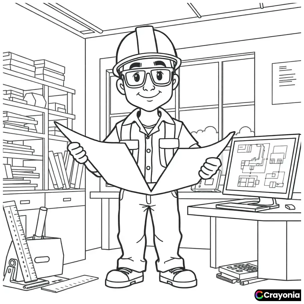 Engineer coloring pages free online coloring pages