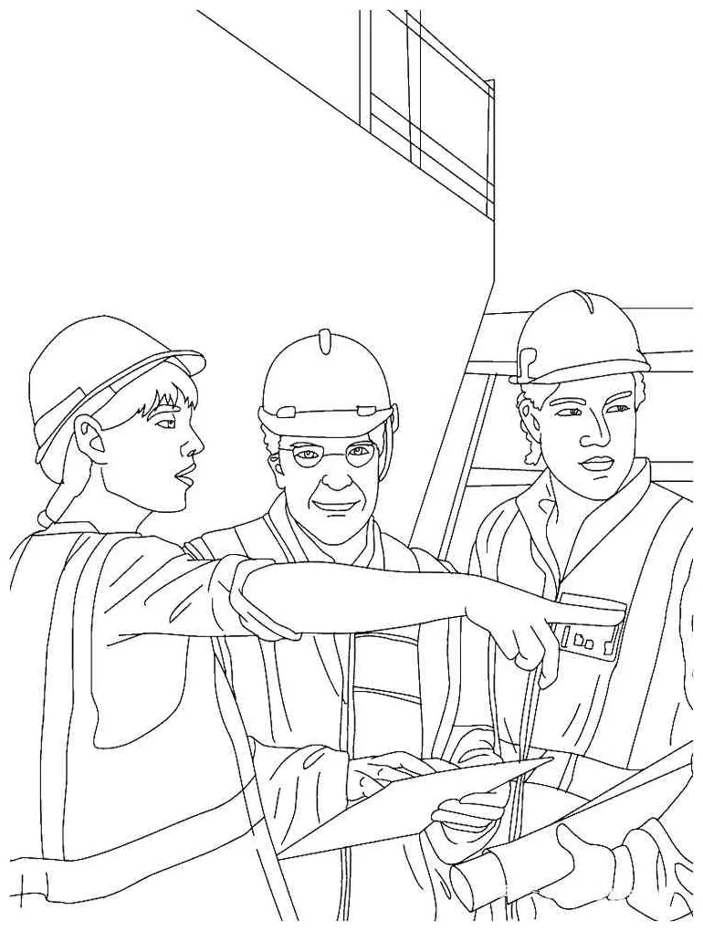 Engineer coloring pages printable coloring page