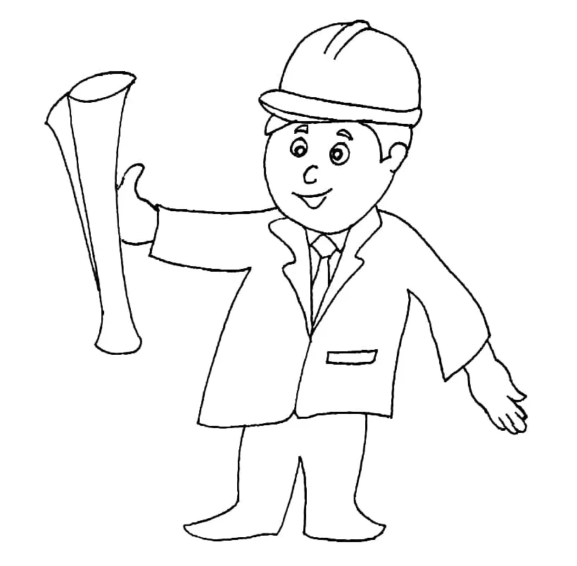 Engineer 7 coloring page free printable coloring pages for kids