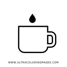 Shot of espresso coloring pages for kids free shot of espresso