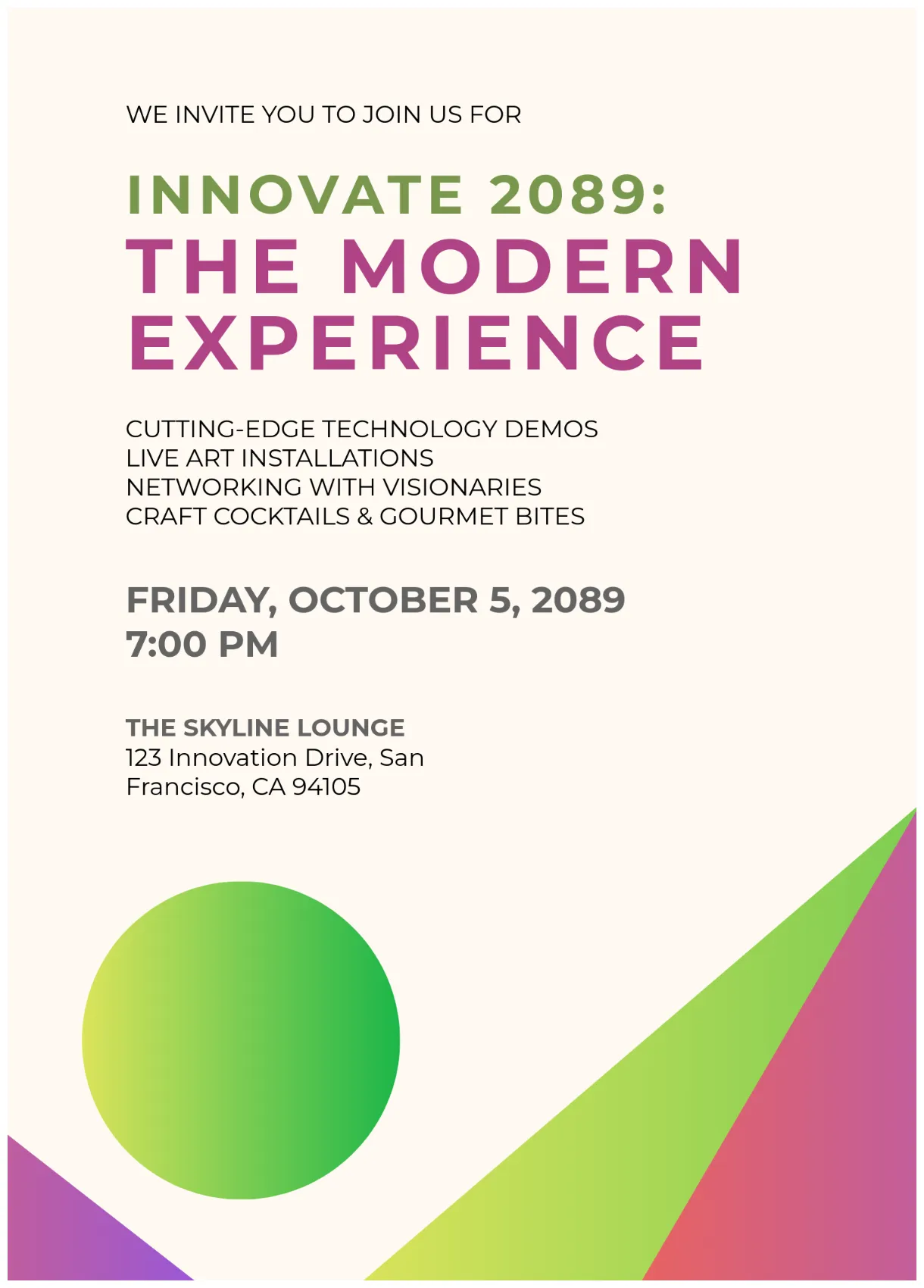 Free modern to edit online