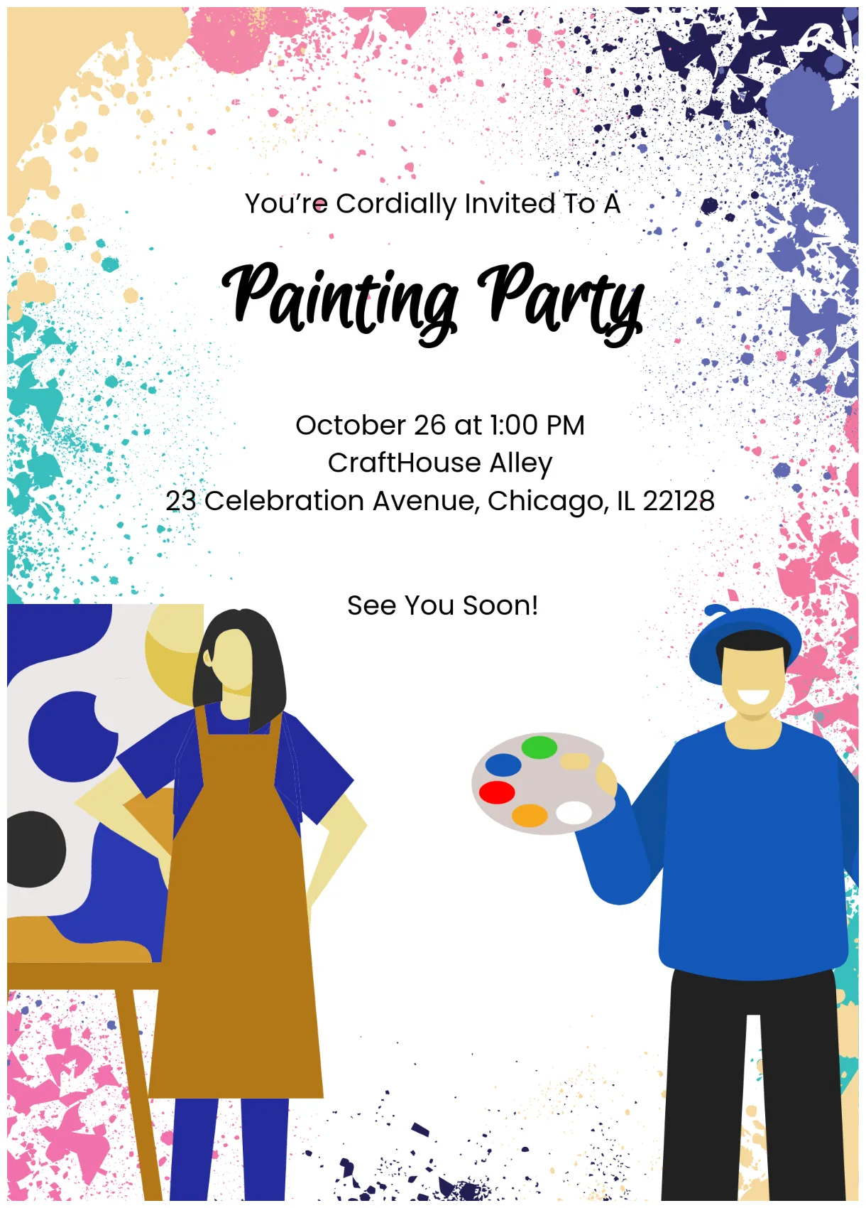 Free modern rainbow to edit online