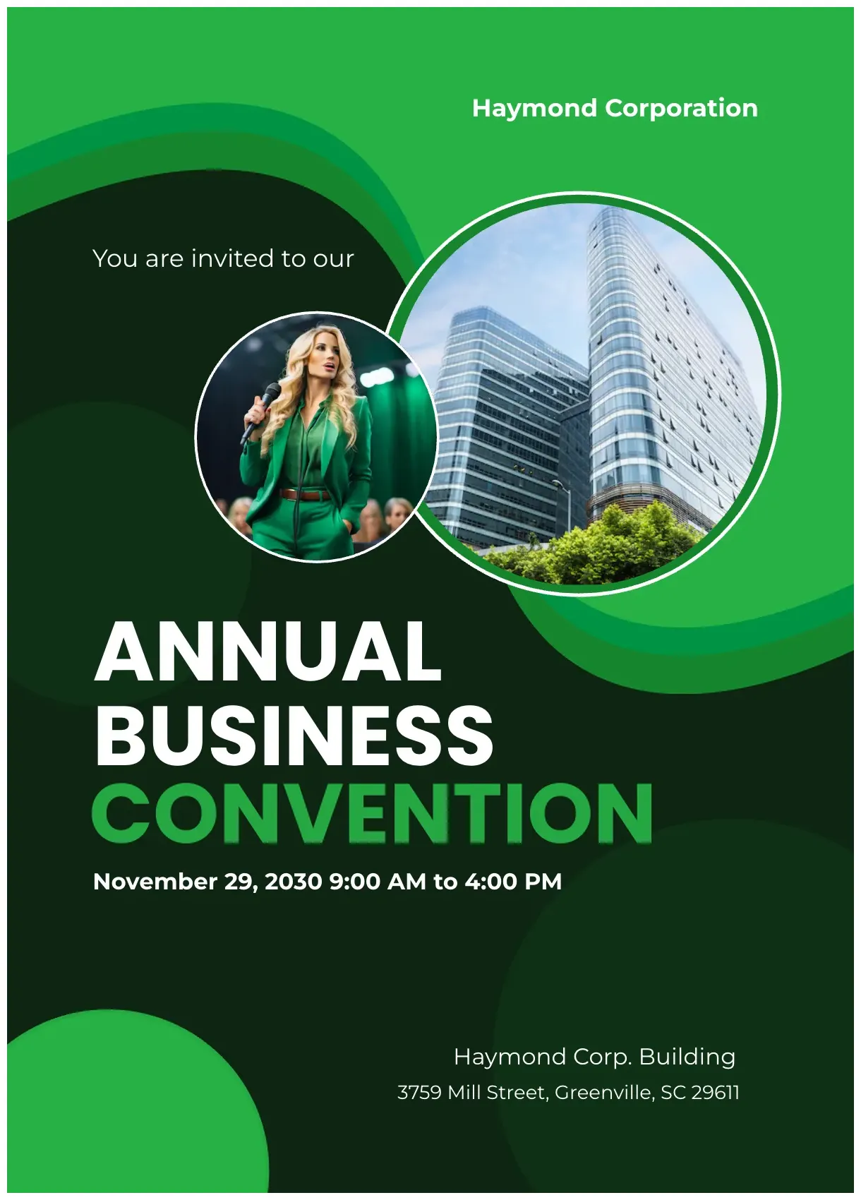 Free health & safety event invitation letter template to edit online