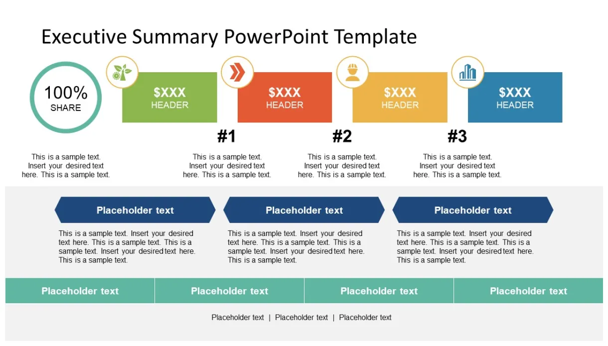 Executive Summary PowerPoint Template - SlideModel