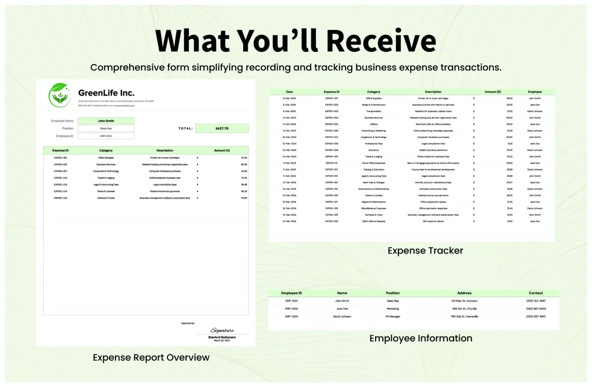 Template in ms excel, google sheets download