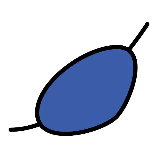Eye patch generic outline color icon