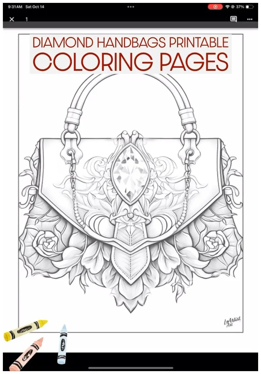 Fairy Coloring Page - Part of 'Fairy Dust' Coloring Book | Fairy