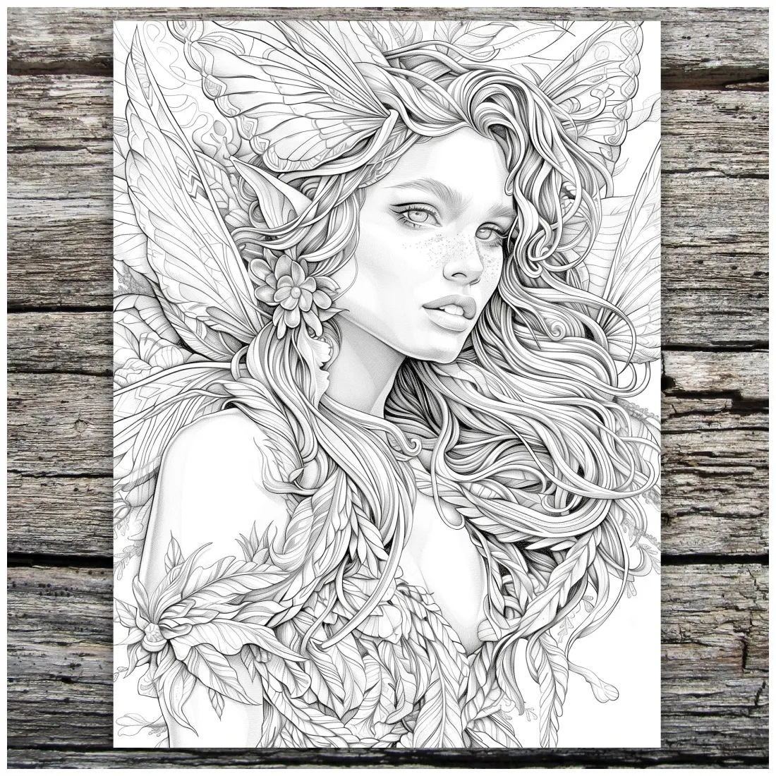 Fairy Dust — Premium Coloring Book – Template Shaker