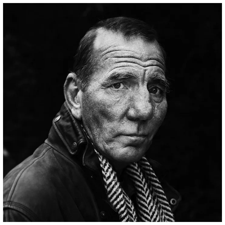 Caras famosas, fotos blanco y negro, retratos