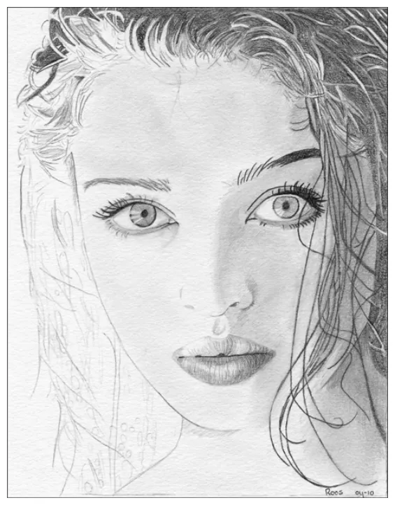 Actress drawing at paintingvalley explore collection of actress