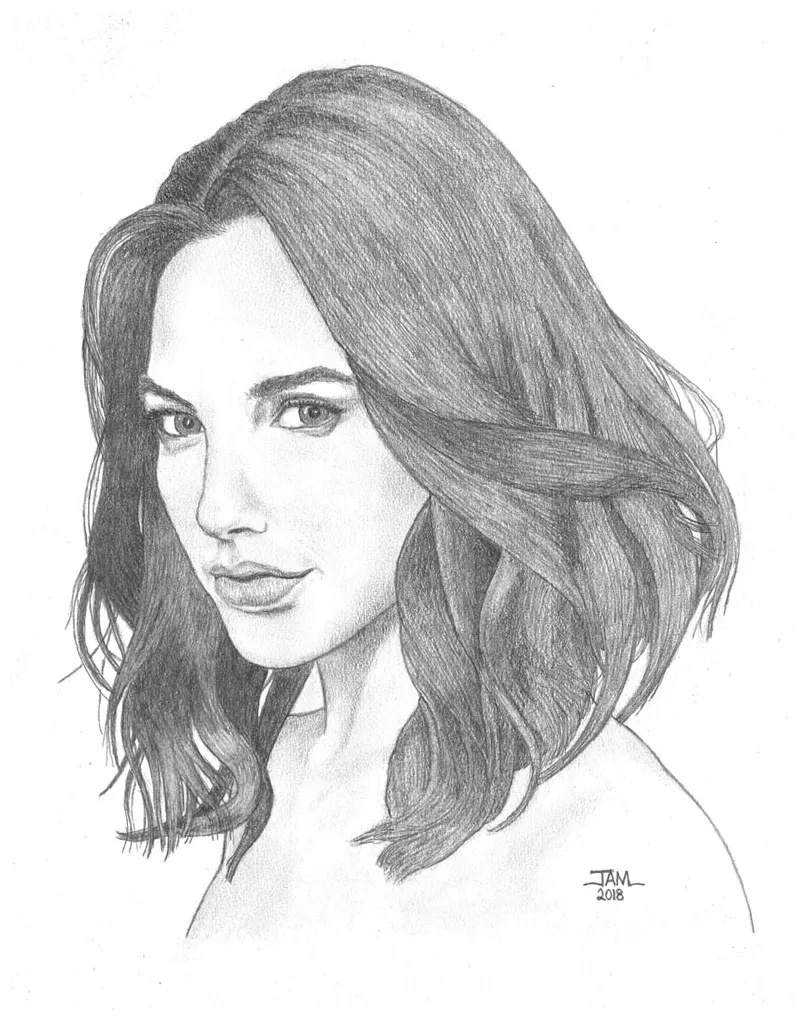 Actress drawing at paintingvalley explore collection of actress