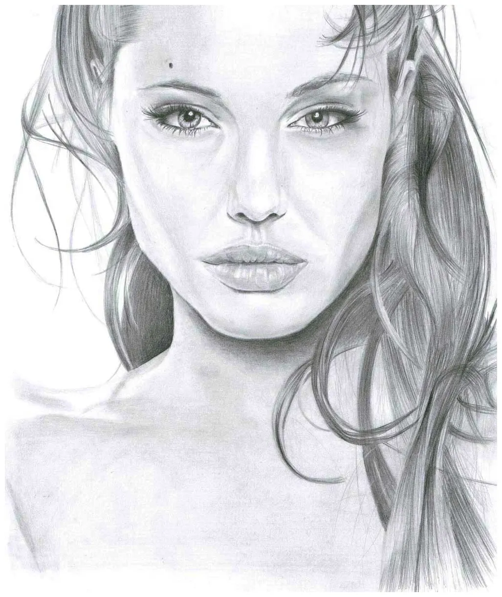 Actress drawing at paintingvalley explore collection of actress