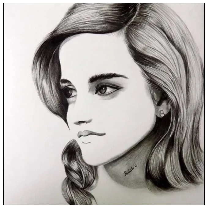 Actress drawing at paintingvalley explore collection of actress