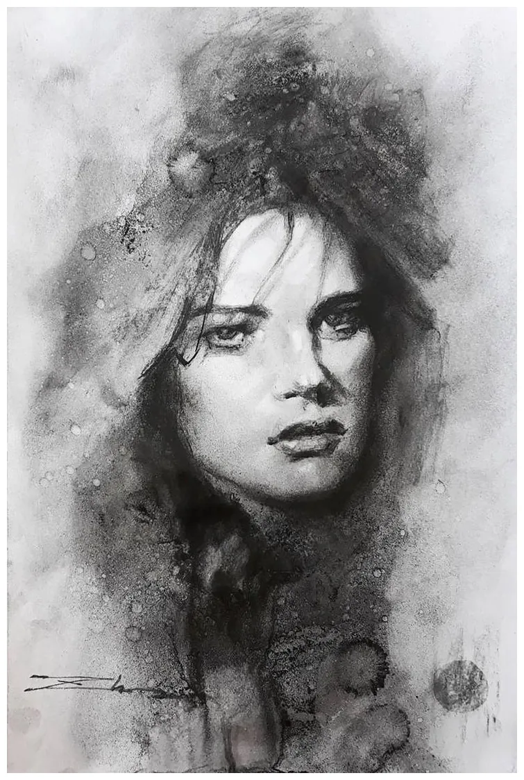 Actress drawing by artimaginationshop gallery saatchi art saatchi