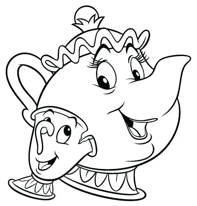 Beast Coloring Page at GetColorings.com | Free printable colorings
