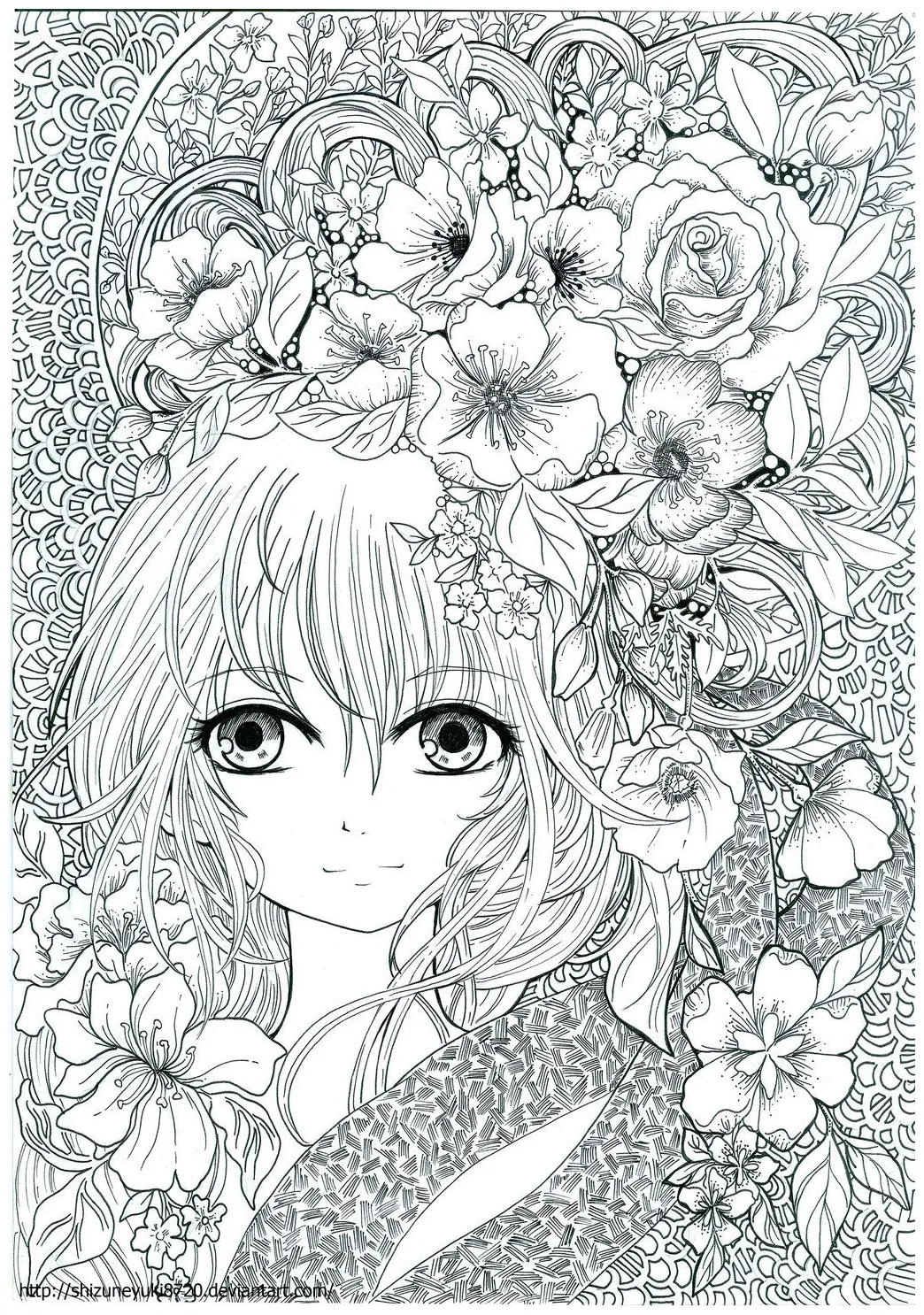 Fantasy coloring pages & books 100% free and printable!