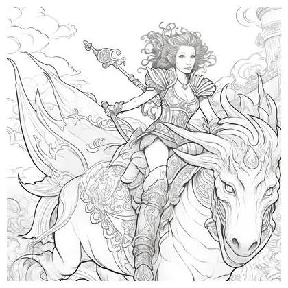 Fantasy coloring pages s, s and s for free