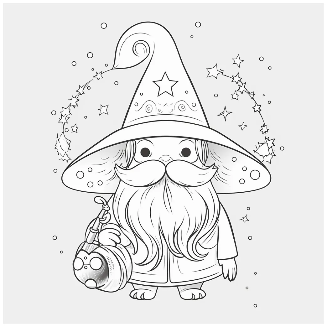 Free wizard coloring pages coloring corner