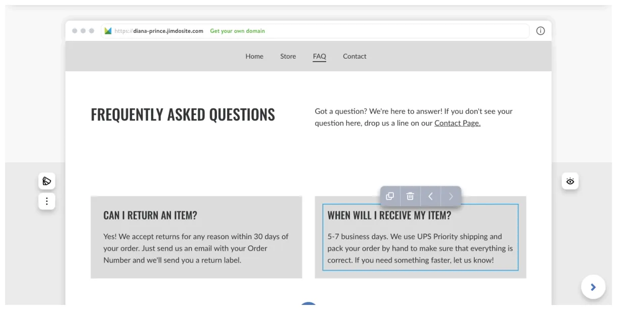 How to write an faq page–with examples jimdo