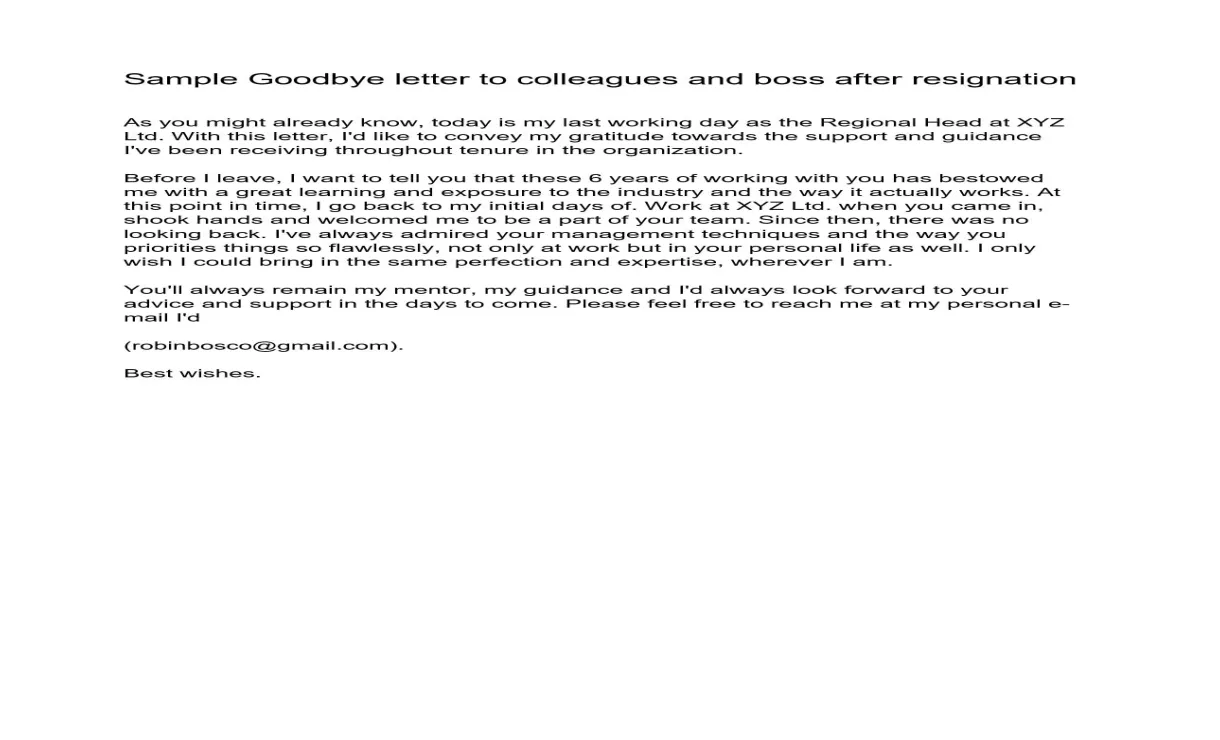 Unique Tips About Touching Farewell Letter To Colleagues Examples