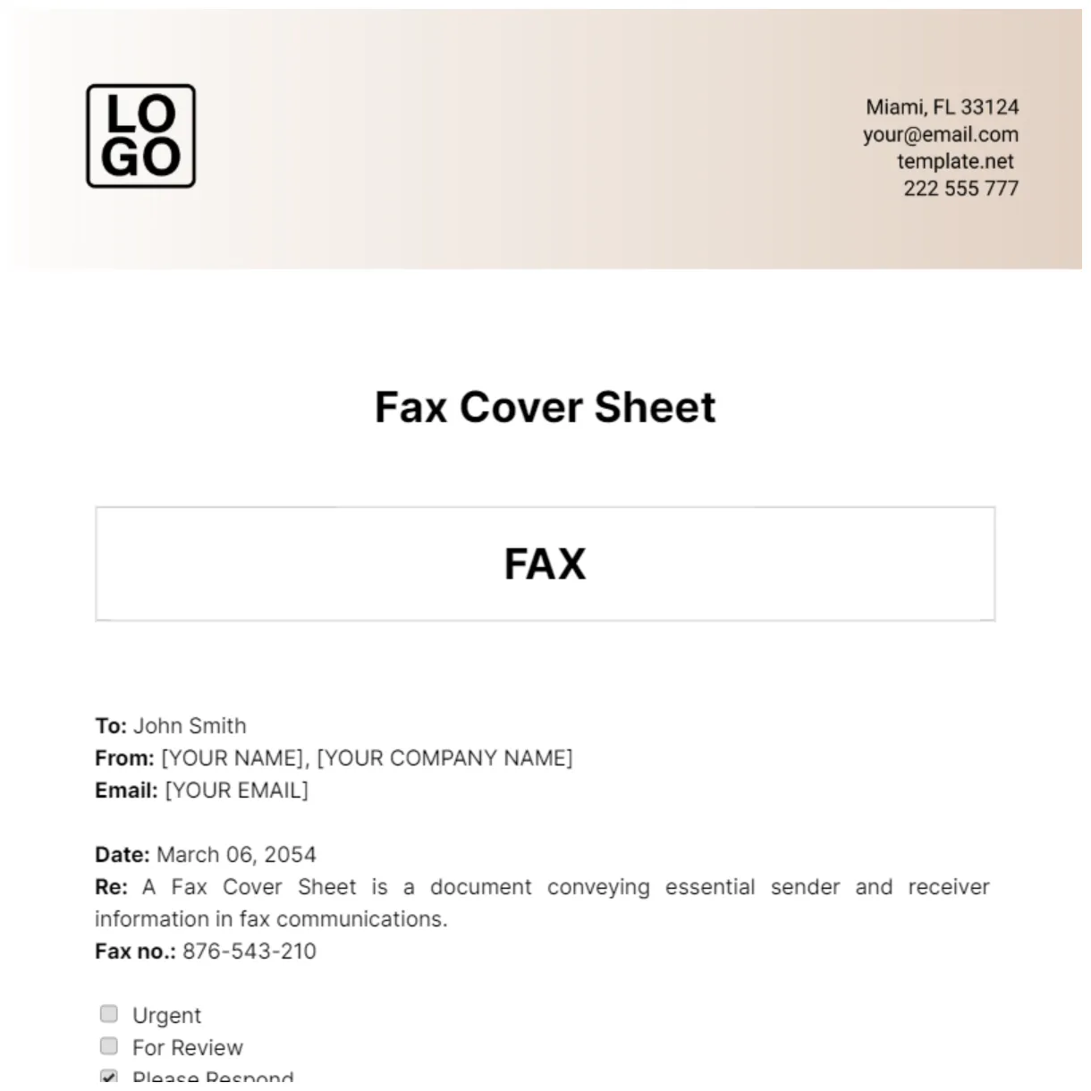 Attention edit online & download example template