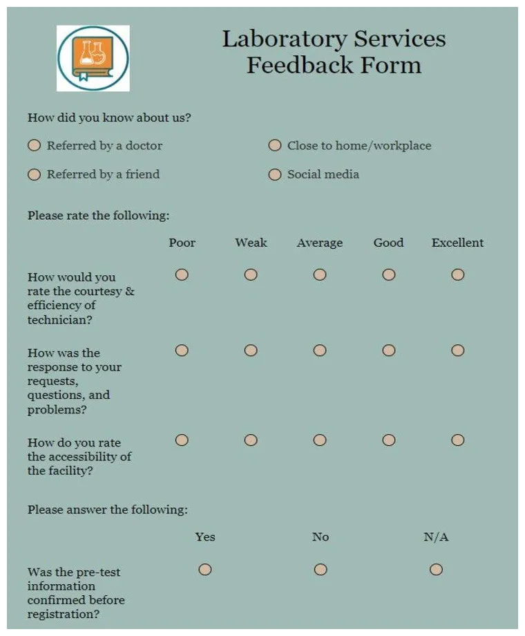 Laboratory services free