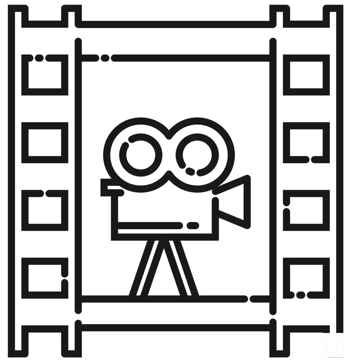 Film Strip coloring page - ColouringPages