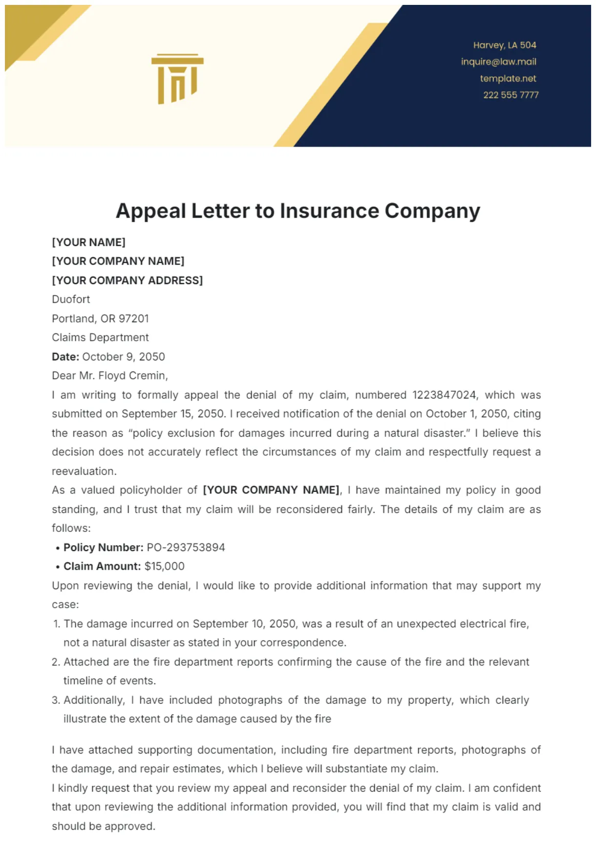Sle how to write an appeal letter for financial aid infoupdate