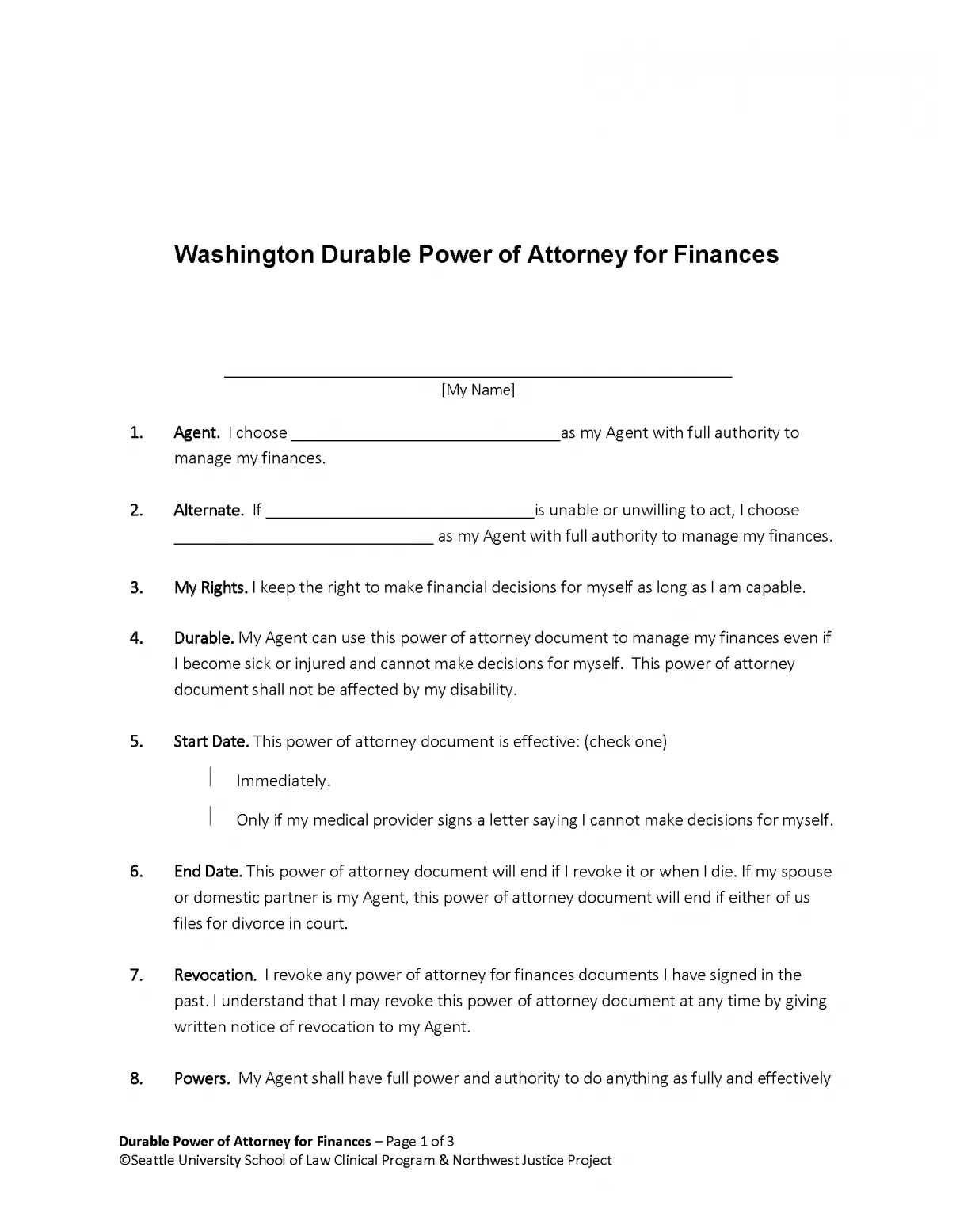 How To Use Financial Power Of Attorney