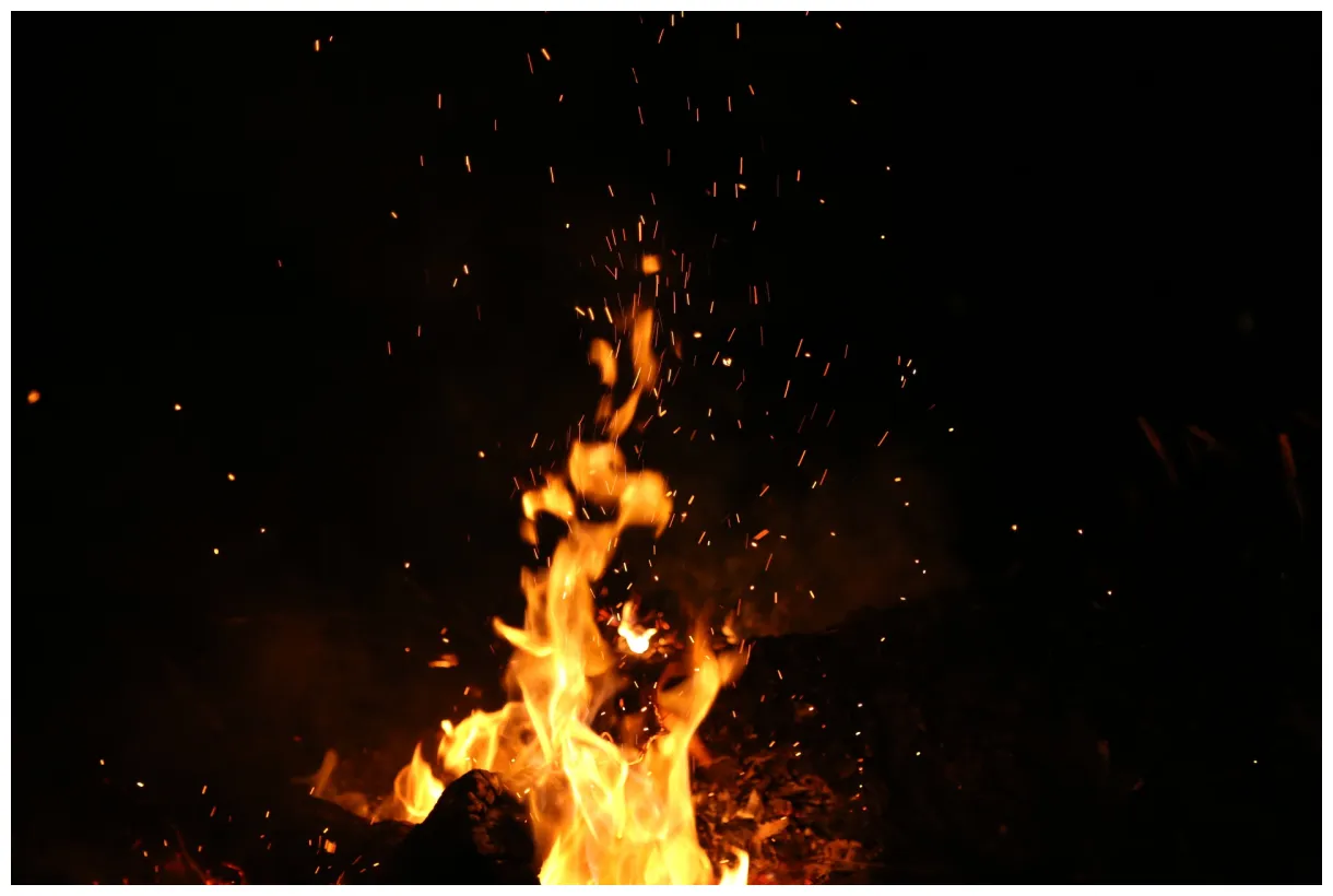 Free s night, sparkler, flame, fire, campfire, bonfire, burning