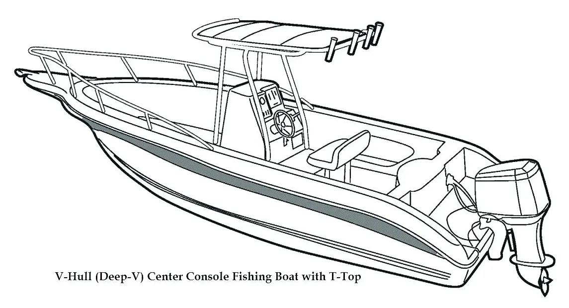 Fishing Boat Coloring Pages at GetColorings.com | Free printable