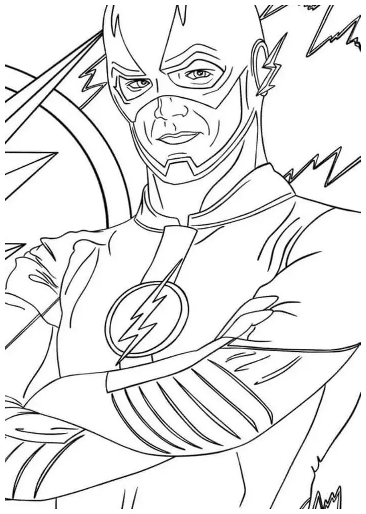 The printable coloring page
