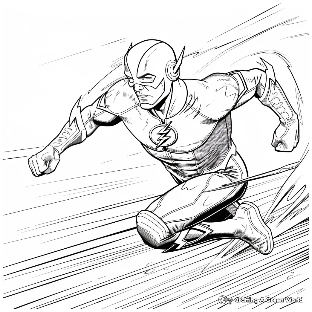 Free flash coloring pages fun & easy designs free coloring pages to