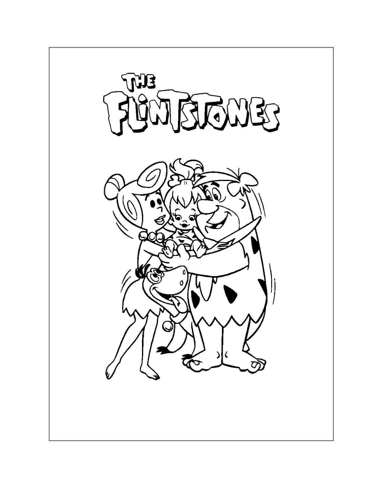 Flintstones coloring pages printable coloring pages. free